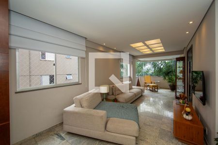 SALA de apartamento à venda com 4 quartos, 145m² em Buritis, Belo Horizonte