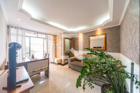 Sala de apartamento para alugar com 2 quartos, 69m² em Vila Valparaíso, Santo André