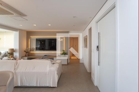 Sala de apartamento à venda com 3 quartos, 177m² em Vila Romana, São Paulo