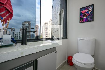 Lavabo de apartamento para alugar com 1 quarto, 97m² em Paraíso do Morumbi, São Paulo
