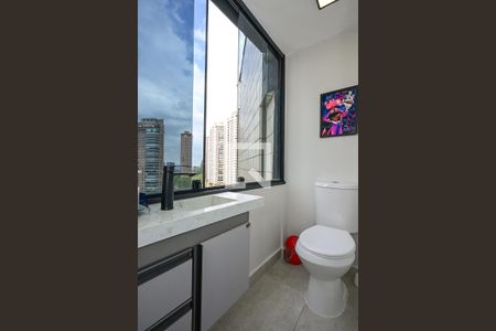 Lavabo de apartamento para alugar com 1 quarto, 97m² em Paraíso do Morumbi, São Paulo