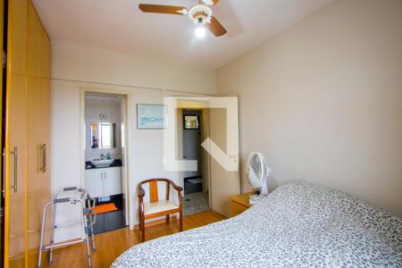 Quarto 1 - Suíte de apartamento à venda com 3 quartos, 82m² em Vila Valparaíso, Santo André
