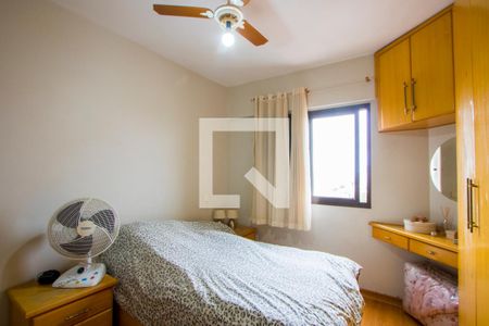 Quarto 1 - Suíte de apartamento à venda com 3 quartos, 82m² em Vila Valparaíso, Santo André