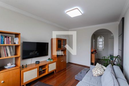 Sala de apartamento para alugar com 3 quartos, 95m² em Grajaú, Belo Horizonte