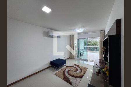 Sala de apartamento para alugar com 3 quartos, 112m² em Recreio dos Bandeirantes, Rio de Janeiro