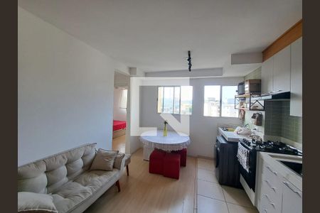 Sala/Cozinha de apartamento para alugar com 2 quartos, 40m² em Santa Maria, Osasco