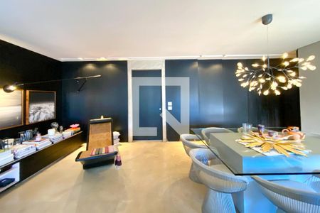 Sala de apartamento à venda com 4 quartos, 209m² em Lourdes, Belo Horizonte