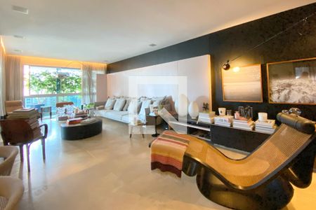 Sala de apartamento à venda com 4 quartos, 209m² em Lourdes, Belo Horizonte