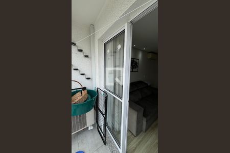 Sala - Sala de Jantar Varanda de apartamento para alugar com 2 quartos, 50m² em Parque das Nações, Santo André