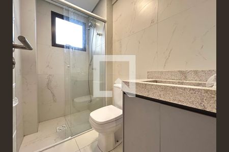 Banheiro de apartamento para alugar com 1 quarto, 35m² em Saco dos Limões, Florianópolis