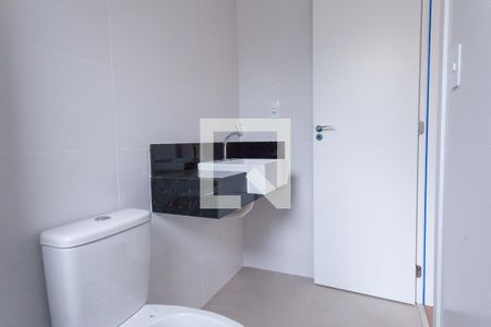 banheiro suite 1 de apartamento à venda com 2 quartos, 73m² em Cruzeiro, Belo Horizonte