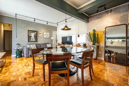 Sala/Cozinha de apartamento à venda com 2 quartos, 78m² em Jardim Paulista, São Paulo