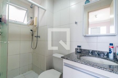 Banheiro da Suíte de apartamento à venda com 3 quartos, 92m² em Vila Monte Alegre, São Paulo