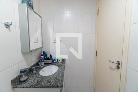 Banheiro da Suíte de apartamento à venda com 3 quartos, 92m² em Vila Monte Alegre, São Paulo