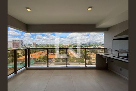 Varanda  de apartamento para alugar com 2 quartos, 112m² em Campo Belo, São Paulo