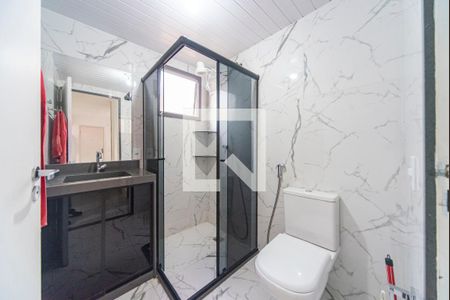 Banheiro  de apartamento para alugar com 2 quartos, 50m² em Jardim Alzira Franco, Santo André