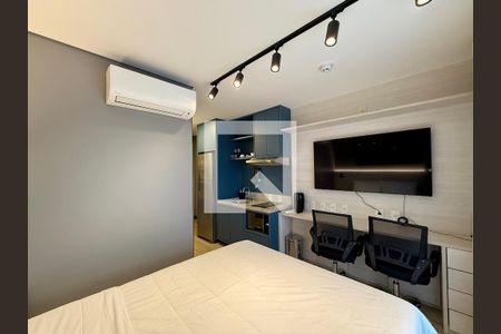 Quarto  de kitnet/studio para alugar com 0 quarto, 26m² em Jardim das Acacias, São Paulo