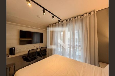 Quarto  de kitnet/studio para alugar com 0 quarto, 26m² em Jardim das Acacias, São Paulo