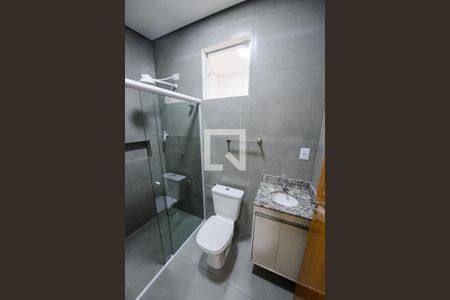 Banheiro de kitnet/studio para alugar com 1 quarto, 25m² em Vila Nogueira, Taubaté