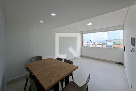 Sala de apartamento para alugar com 1 quarto, 46m² em Tupi, Praia Grande