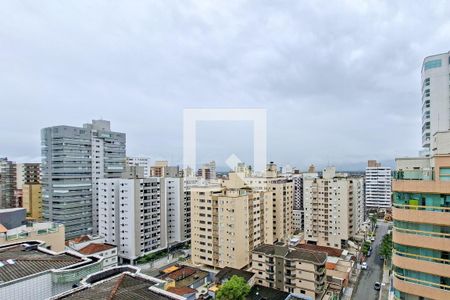 Vista da sala de apartamento para alugar com 1 quarto, 46m² em Tupi, Praia Grande