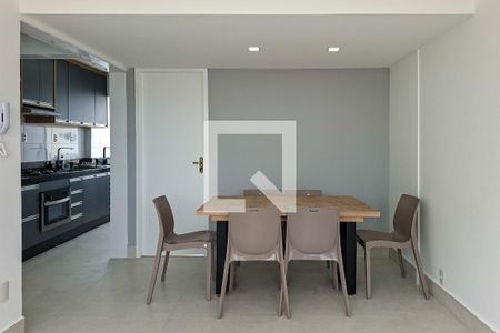 Sala de apartamento para alugar com 1 quarto, 46m² em Tupi, Praia Grande