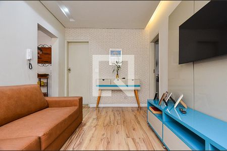 Sala de TV de apartamento à venda com 3 quartos, 260m² em Cidade Nova, Belo Horizonte