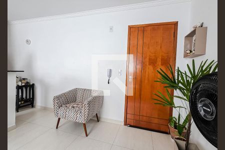 Sala de apartamento à venda com 2 quartos, 48m² em Vila Guiomar, Santo André