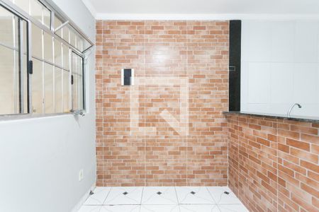 Sala de casa para alugar com 1 quarto, 36m² em Jardim Dalmo, São Paulo