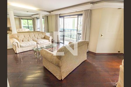 Sala de apartamento à venda com 4 quartos, 243m² em Tatuapé, São Paulo