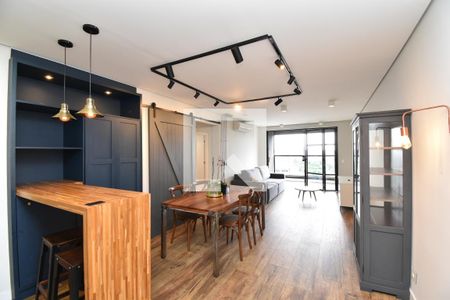 Sala de apartamento para alugar com 2 quartos, 90m² em Alto da Glória, Curitiba