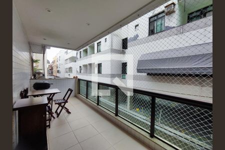 Varanda de apartamento à venda com 3 quartos, 109m² em Recreio dos Bandeirantes, Rio de Janeiro