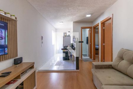 Sala de apartamento para alugar com 2 quartos, 47m² em Granja Viana, Cotia
