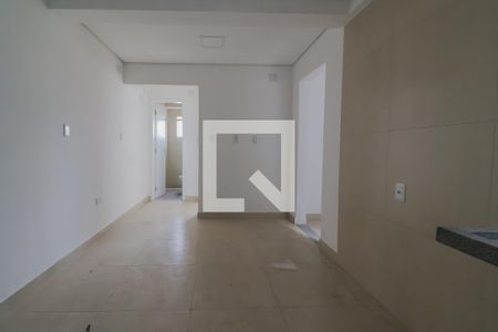 Sala/Sala de jantar/Cozinha de apartamento para alugar com 1 quarto, 38m² em Jardim Itapark Velho, Mauá