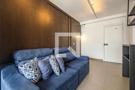 Sala/Cozinha de apartamento para alugar com 1 quarto, 47m² em Vila Anglo Brasileira, São Paulo