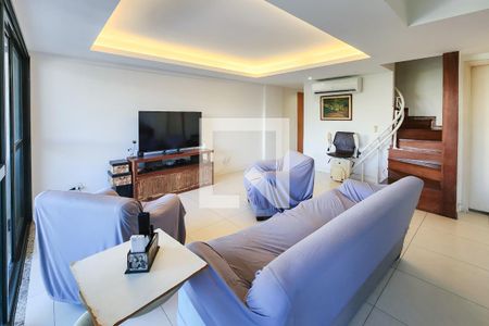 Sala de apartamento à venda com 4 quartos, 151m² em Botafogo, Rio de Janeiro