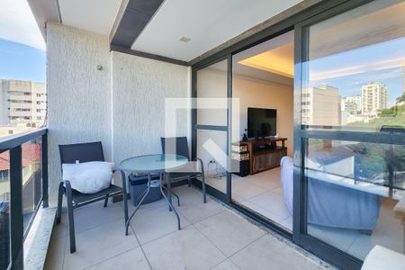 Varanda  de apartamento à venda com 4 quartos, 151m² em Botafogo, Rio de Janeiro