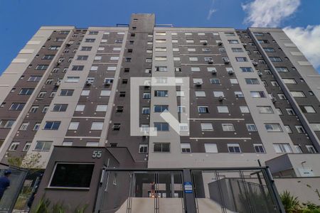 Fachada de apartamento à venda com 2 quartos, 60m² em Jardim Sabará, Porto Alegre