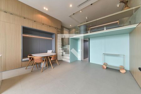 Sala de apartamento à venda com 1 quarto, 95m² em Cidade Monções, São Paulo