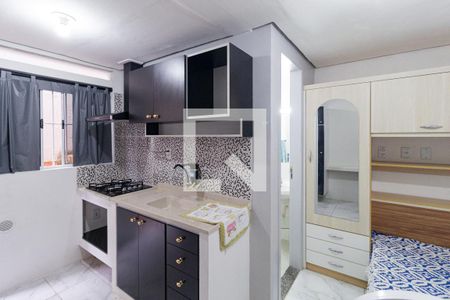 Studio de kitnet/studio para alugar com 1 quarto, 16m² em Jardim Santa Brigida, Carapicuíba