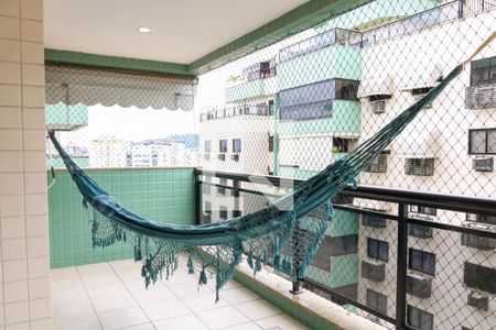 Varanda da Sala de apartamento à venda com 3 quartos, 100m² em Todos Os Santos, Rio de Janeiro
