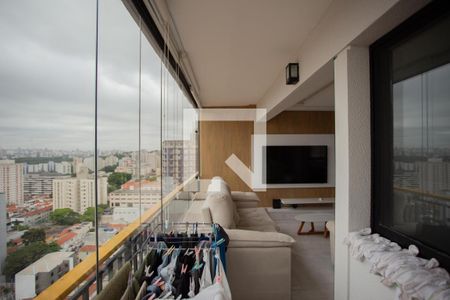 VARANDA DA SALA de apartamento para alugar com 2 quartos, 55m² em Santana, São Paulo