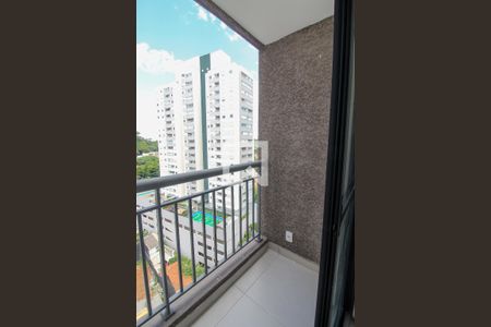 Varanda da Sala de apartamento para alugar com 1 quarto, 29m² em Butantã, São Paulo
