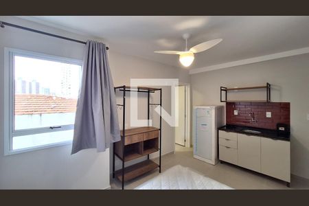Sala/Quarto/Cozinha de kitnet/studio para alugar com 1 quarto, 22m² em Barra Funda, São Paulo