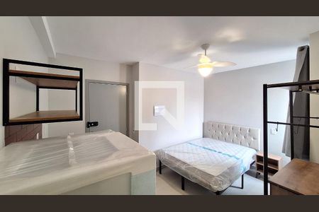 Sala/Quarto/Cozinha de kitnet/studio para alugar com 1 quarto, 22m² em Barra Funda, São Paulo