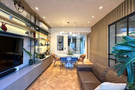 Sala de apartamento à venda com 3 quartos, 100m² em Leme, Rio de Janeiro