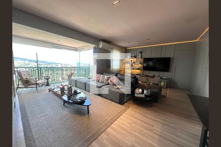 Sala de apartamento à venda com 2 quartos, 97m² em Alphaville Conde Ii, Barueri