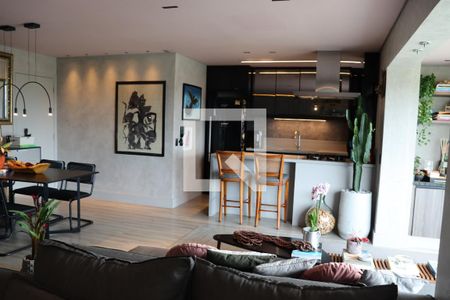 Sala de apartamento à venda com 2 quartos, 97m² em Alphaville Conde Ii, Barueri