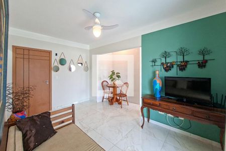Sala de apartamento para alugar com 1 quarto, 62m² em Vila Caiçara, Praia Grande
