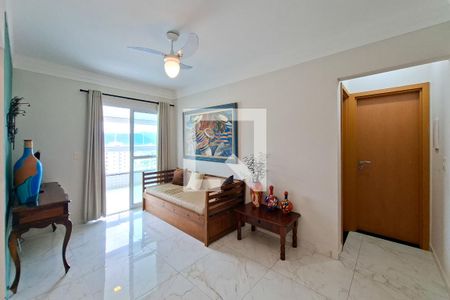 Sala de apartamento para alugar com 1 quarto, 62m² em Vila Caiçara, Praia Grande